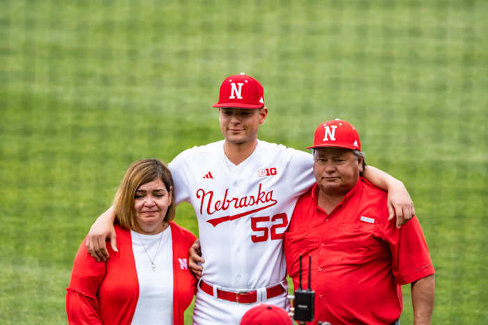 08-Michael Garza Nebraska Baseball vs Penn State G3 2023